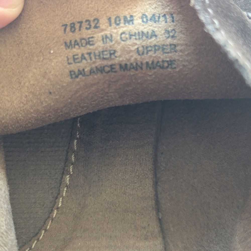 Clarks Brown Suede Boots Wallabee Waxy Sole Men's, 10 - Picture 7 of 7